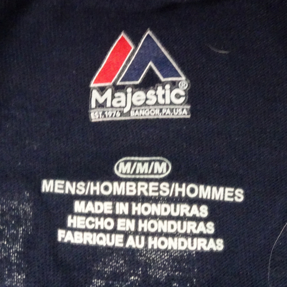 MLB Majestic Astros Justin Verlander T-Shirt Med - Picture 3 of 3